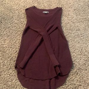 Maroon sweater